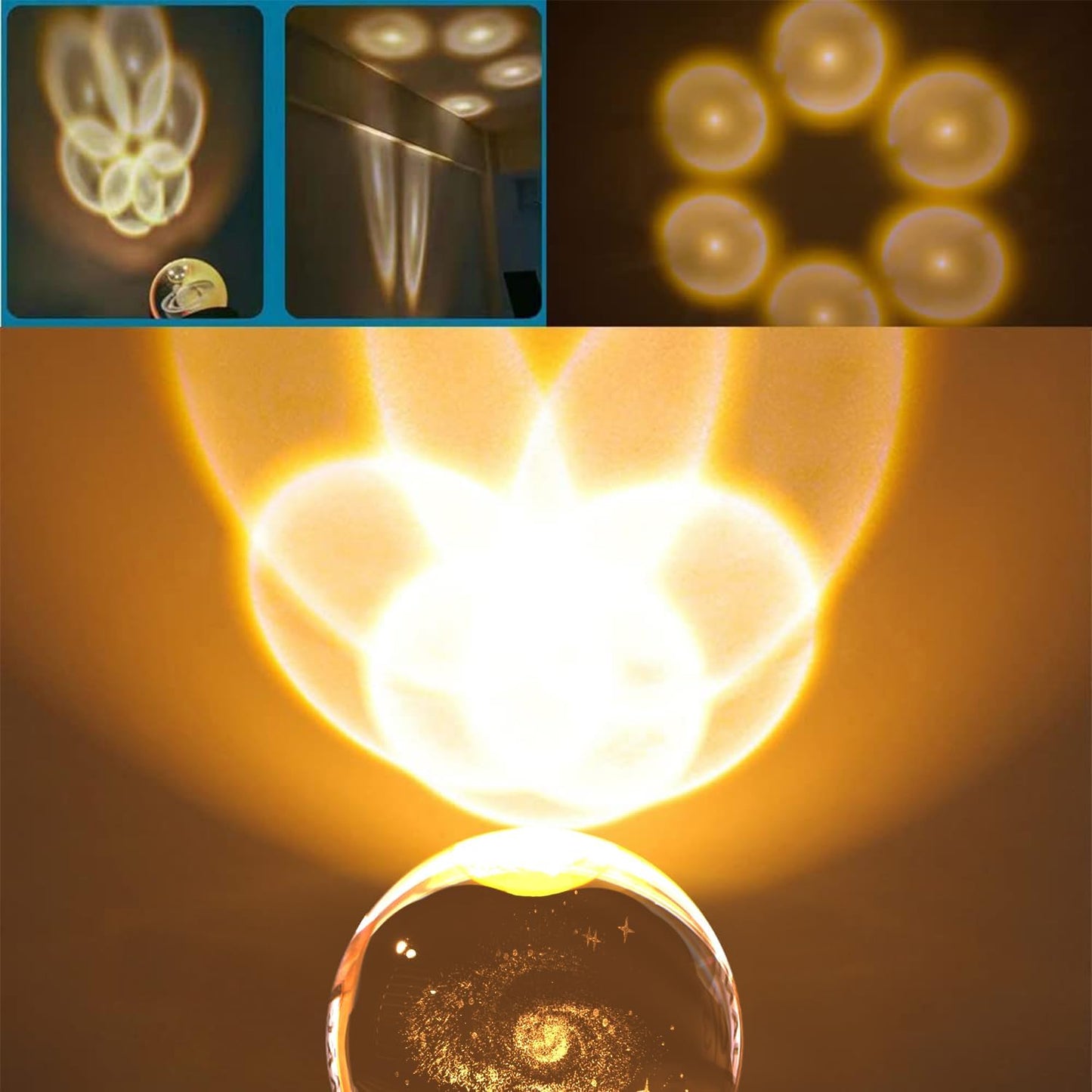 3D Magical Lamp + Tulip Lamp + Panda Lamp