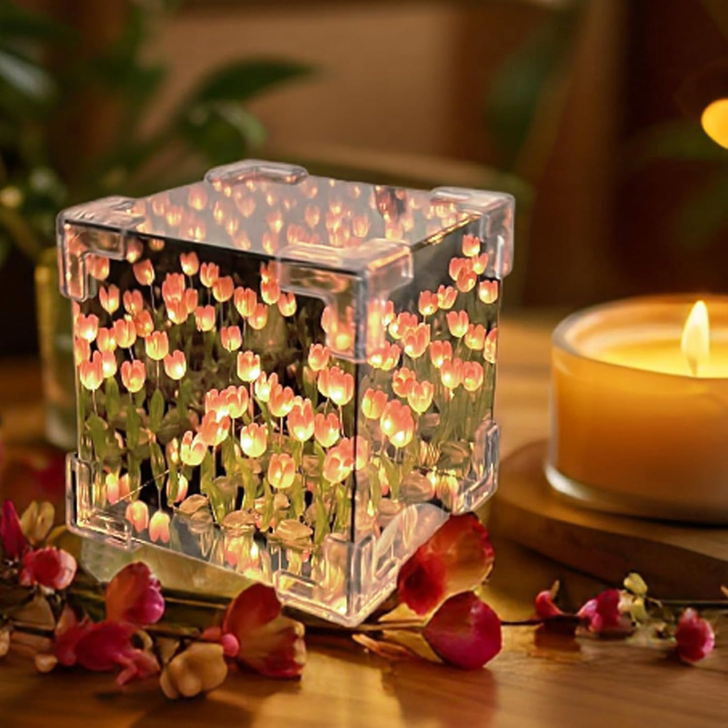 3D Magical Lamp + Tulip Lamp + Panda Lamp