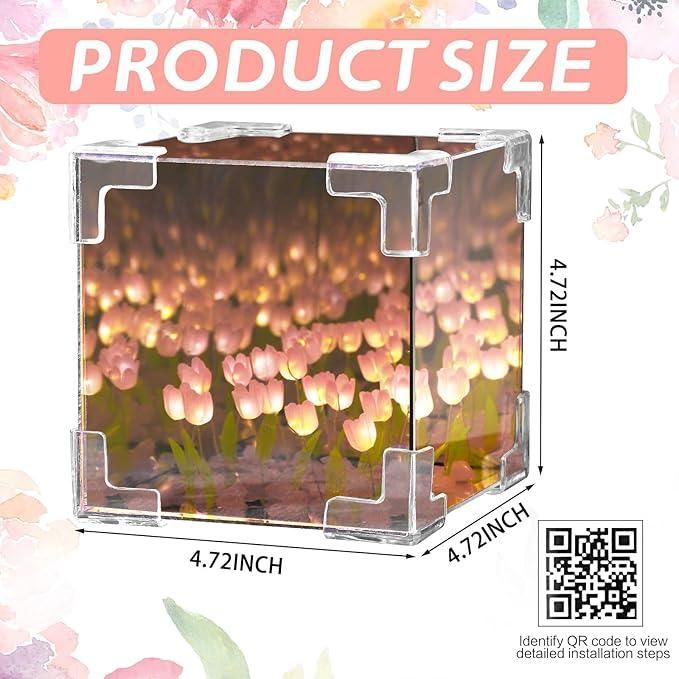 Tulip Glow Mirror Lamp Delight